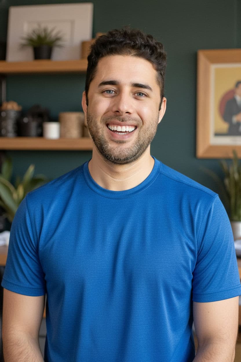 Javid Sadat coaching an engineer